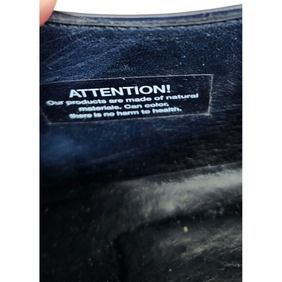 Jared Lang Men’s Wingtip Brogue Oxfords Blue Leather Dress Shoes Size 13US/EU 47 - Picture 13 of 14